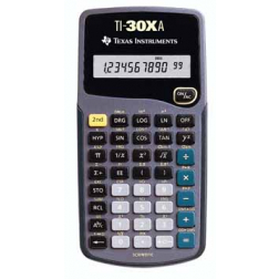 Texas wetenschappelijke rekenmachine TI-30XA