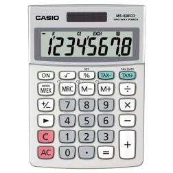 Casio bureaurekenmachine MS-88 ECO