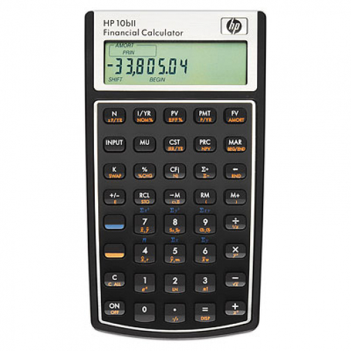 HP Calculator 10BII Financieel